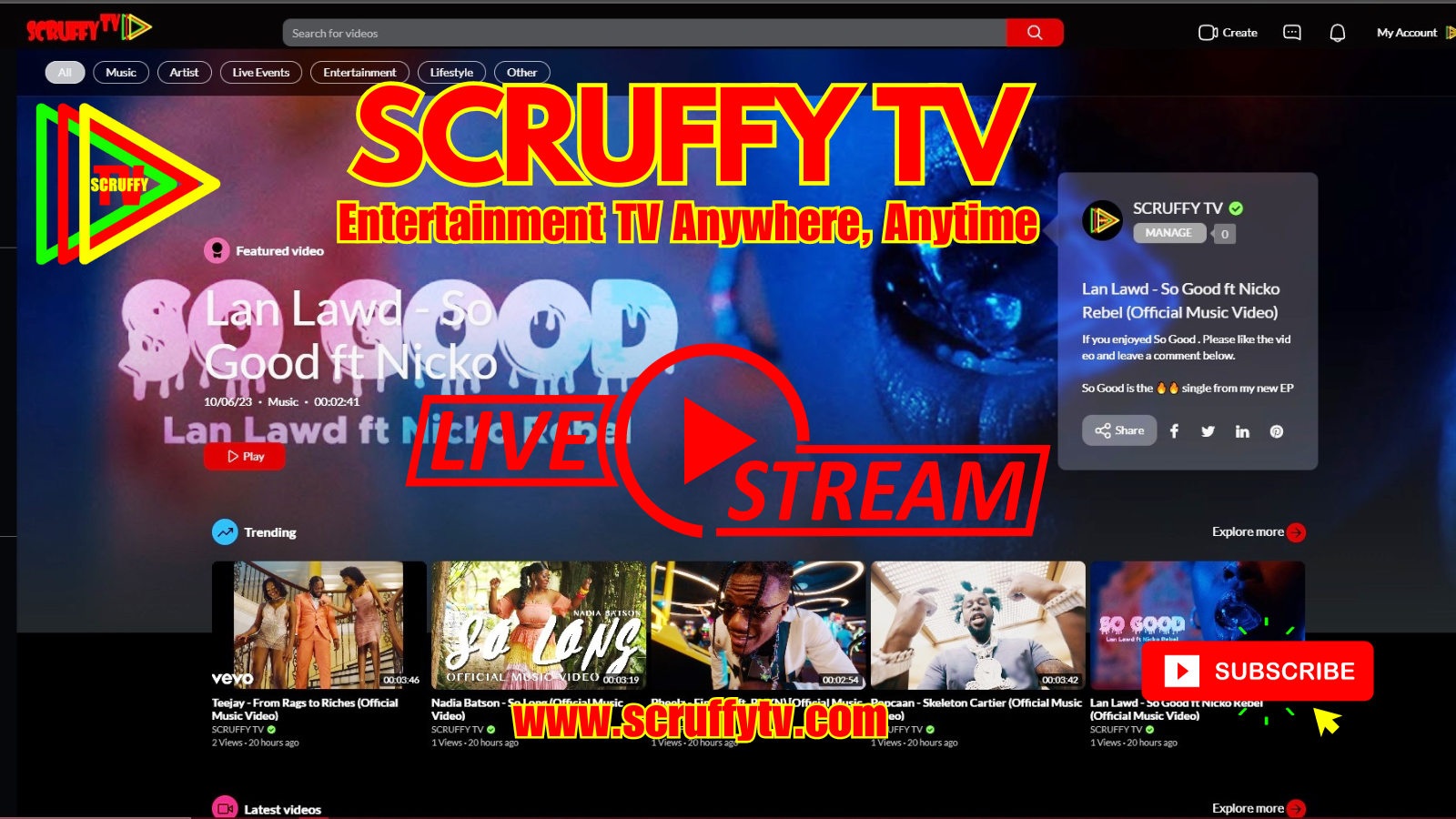 Scruffy TV